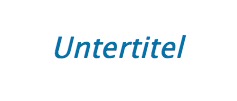 untertitel - Inconcepts Template