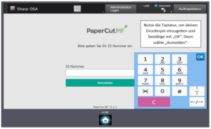 Drucker Anmelden2 - Inconcepts Template